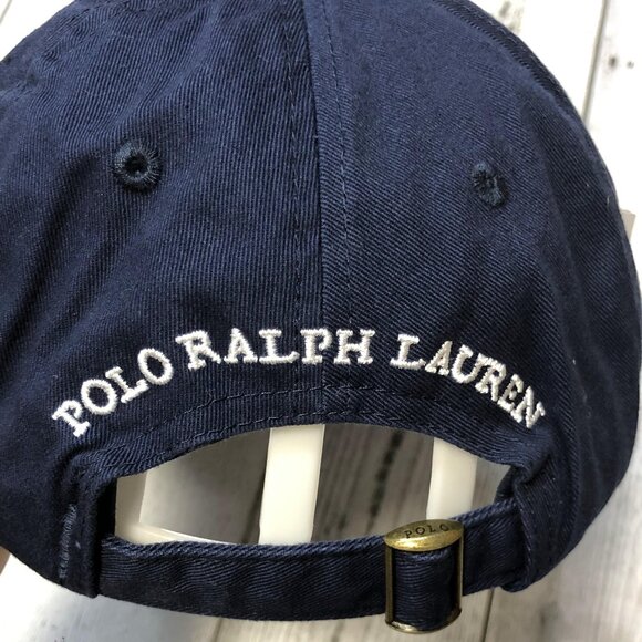 Polo Ralph Lauren Preppy Bear Cotton Chino Baseball Cap
